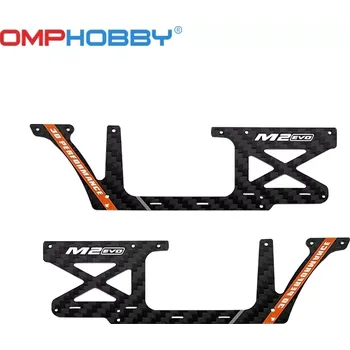 RC náhradní díl OMP M2 Sada bočnic - oranžová