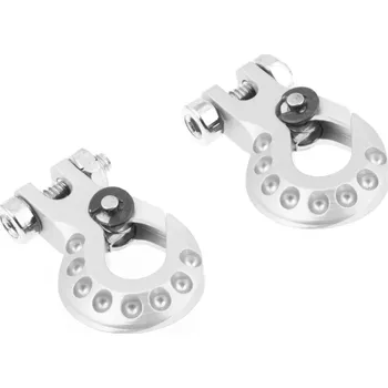 RC model Kavan CNC Hliníkové tažné háky stříbrné expedice 1/10