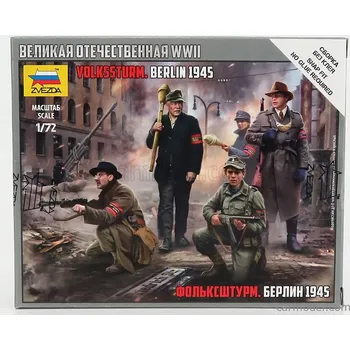 Volný čas Zvezda Figures Soldati - Soldiers Military Berlin 1945 1:72 /