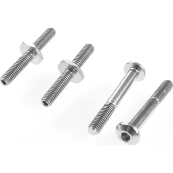 RC náhradní díl Revolution Design B7 titanové spodní uložení tlumičů