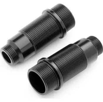 RC náhradní díl Maverick Hliníkové tělo tlumiče - Černé (2ks)