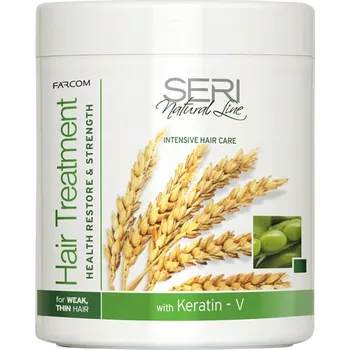 Vlasová regenerace FARCOM SERI maska na vlasy pro jemné a lámavé vlasy 1000 ml