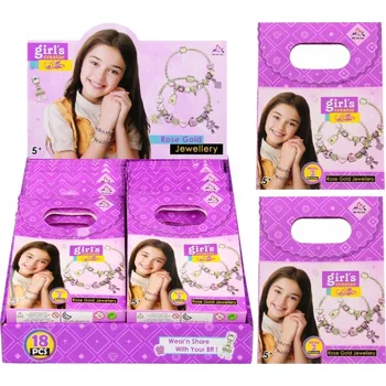 Náramek NÁRAMKY VYTVOŘ SI 2 NÁRAMKY s přívěsky 5711