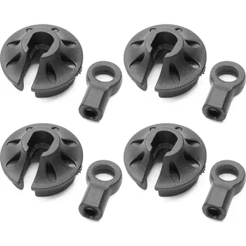 RC náhradní díl HOBBYTECH HTR 13mm, plastové díly olejových tlumičů, sada