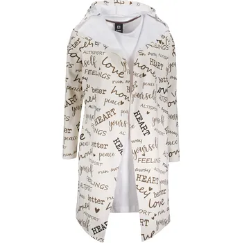 Dámská mikina Dámský kardigan premium ALTISPORT VOJ/ALW067MI07 CREAM S-L