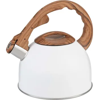 MAGICHOME Konvice na vaření vody 2,5l, pískací, bílá