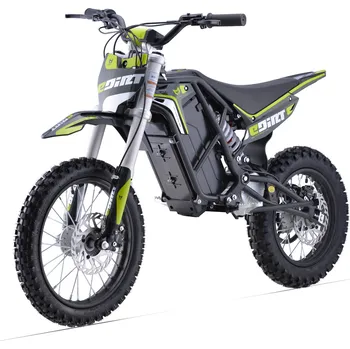malá motorka Dětská elektrická motorka MRM eDIRT 2000W 60V kola 14/12 Baterie Lithium sedlo 66cm,zelená