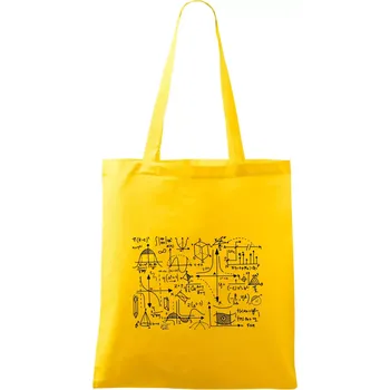 Matika na tabuli - Taška bavlněná - 42 x 38 cm ( Žlutá )