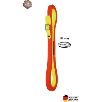 Vodítko pro psa AKAH - BioThane® barvářské vodítko š19mm Oranžové