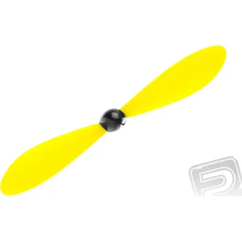 RC model Kavan Vrtule včetně kuželu 125 x 110mm / 4,9 x 4,3 - žlutá, 1 ks.