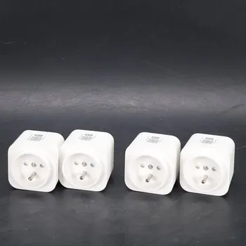 Zásuvka Amazon Basics bílá 4ks smart