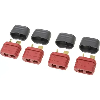 RC náhradní díl Revtec Konektor zlacený Deans s krytem baterie (4)