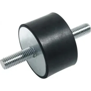 Silentblok motoru Silentblok válcový typ 1 (šroub - šroub) průměr 15mm / výška 15mm, M5x15, BAK