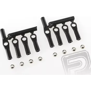 RC náhradní díl Kulové čepy M2 8ks MS (123605)