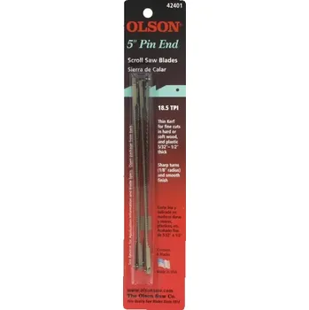 RC vybavení Shesto Olson list do lupénkové pilky 2.54x0.46x127mm s čepem 20TPI (6ks)