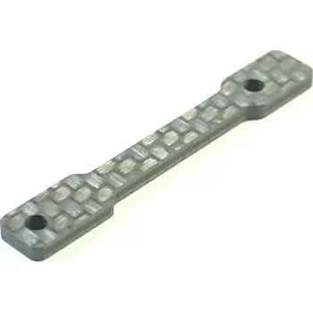 RC náhradní díl SWORKz uhlíková přední vzpěra šasi, 1 ks.