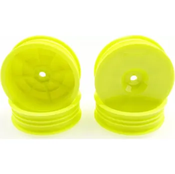 RC náhradní díl Přední disky RUDDOG úzké 2.2 žluté pro 2WD (HEX 12 mm) - 4 ks