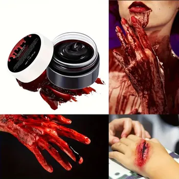 Karnevalový doplněk Hustý SFX gel pro realistickou simulaci sražené krve