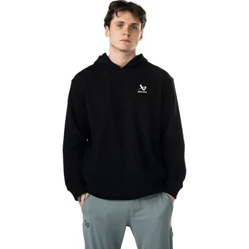 Pánská mikina Pánská mikina Bauer Quilted Hoodie Black XXL