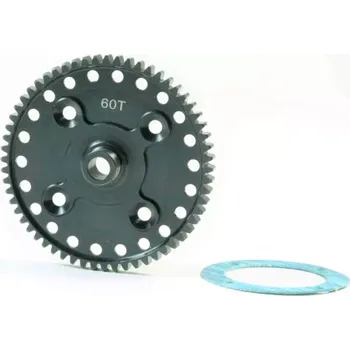 RC náhradní díl SWORKz HET ocelové hlavní ozubené kolo MODUL 0,8, 60 zubů, 1 ks.