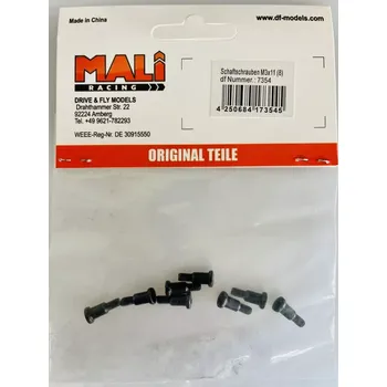 RC náhradní díl Šteftové šrouby M3x11 8ks DF models 7354