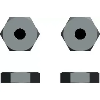 RC náhradní díl DF models 6433 Plastové unašeče kol