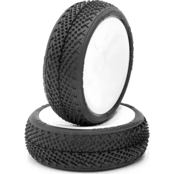 RC náhradní díl HOBBYTECH TZO G-ONE 2WD1/10 buggy přední kola nalepená SOFT (2 ks)