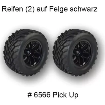 RC náhradní díl DF models Sada pneumatik pro Pick Up