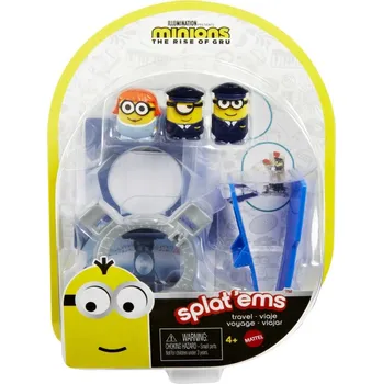 Figurka Mattel Minions Vystřelovací postavičky Cestovní set GMD79