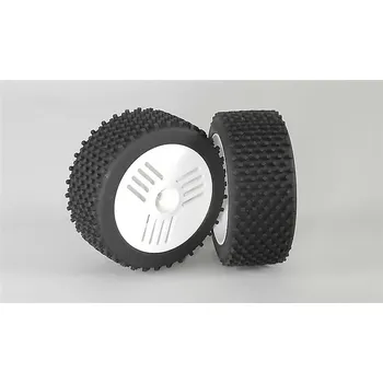 RC náhradní díl FG Mini - Block S směs /OR-gumy nalepené na bílých diskách, 2ks.