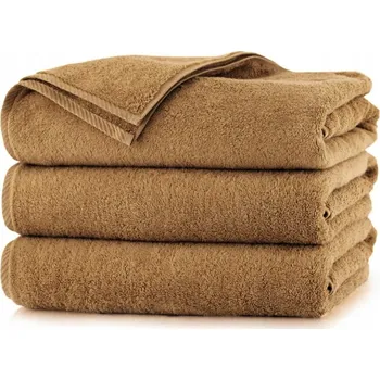 Ručník Froté ručník do koupele, silný, SPA 100% BAVLNA 30x50 cm, hotelový, hnědý