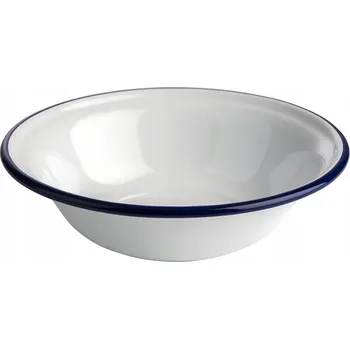 KUCHYŇSKÁ MÍSA 7 L, SMALTOVANÁ MÍSA, PRŮMĚR 13 CM, BÍLÁ APS