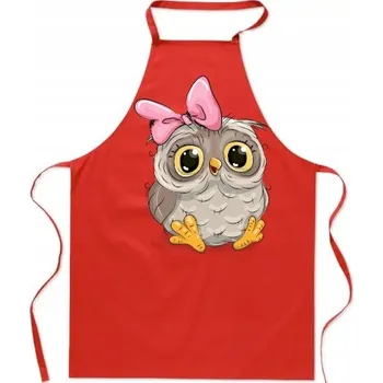 Kuchyňská zástěra Kuchyňská zástěra Sladká Sova Sovička Dárek Pro Ni
