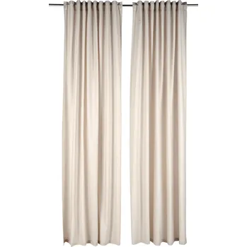 Povlečení LIVARNO® Sada závěsů, 135 x 254 cm, 2dílná (béžová)