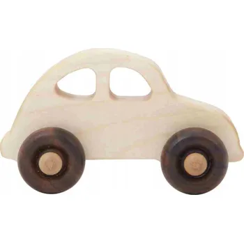 Dřevěná hračka Dřevěné auto '30s, dřevěná hračka na kolečkách