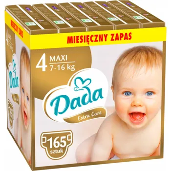 Plena Dada Extra Plenky velikost 4 7-18 kg 165 ks