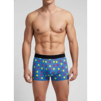 Pánské spodní prádlo Pánské barevné vzorované boxerky, VELIKOST M
