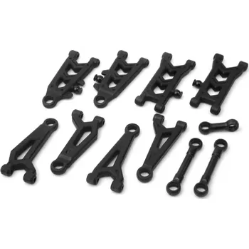 RC náhradní díl BlackZon Set ramen zavěšení (přední/zadní)