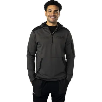 Pánská mikina Pánská mikina Bauer Puffer 1/2 Zip Hoodie Black S