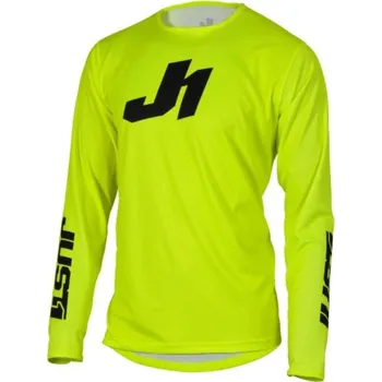Moto dres Dres JUST1 J-ESSENTIAL fluo žlutý Velikost: L