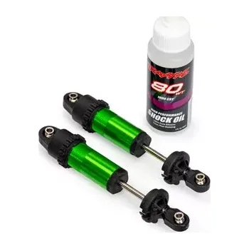RC náhradní díl Traxxas tlumič GT-Maxx přední hliníkový zelený (2)