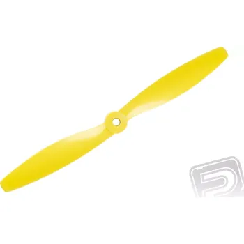 RC náhradní díl Kavan Nylon vrtule žlutá 10x4 (25x10 cm), 1 ks.