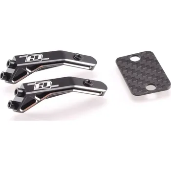 RC náhradní díl Revolution Design B6.2 | B6.1 | B6 hliníkový držák křídla, černý