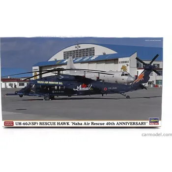 Plastikový model Hasegawa Sikorsky Uh-60j Rescue Hawk Naha Air Helicopter Military 1979 - 40th Anniversary 1:72 /