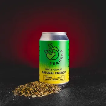 Přírodní produkt Kratom World Yeahrba Drink 330ml MINTY ANANAS