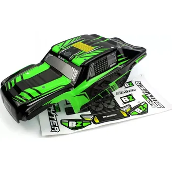 RC náhradní díl BlackZon Karoserie DT (černá/zelená) Smyter