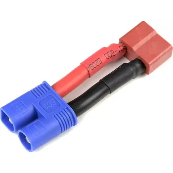 RC náhradní díl Revtec Konverzní kabel Deans baterie - EC3 přístroj 12AWG