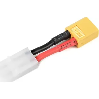 RC náhradní díl Revtec Konverzní kabel Tamiya baterie - XT-60 přístroj 14AWG