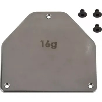 RC model Associated B7 FT Ocelové závaží pod servo, 16g