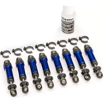 RC náhradní díl Traxxas tlumič GTM hliníkový modrý (8)